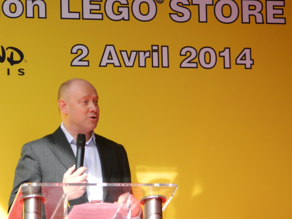 Ward Van Duffel (Vice Président et General Manager Lego Europe)